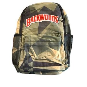 NWOT Backwoods Camo Print Backpack, Adjustable Straps LIMITED EDITION